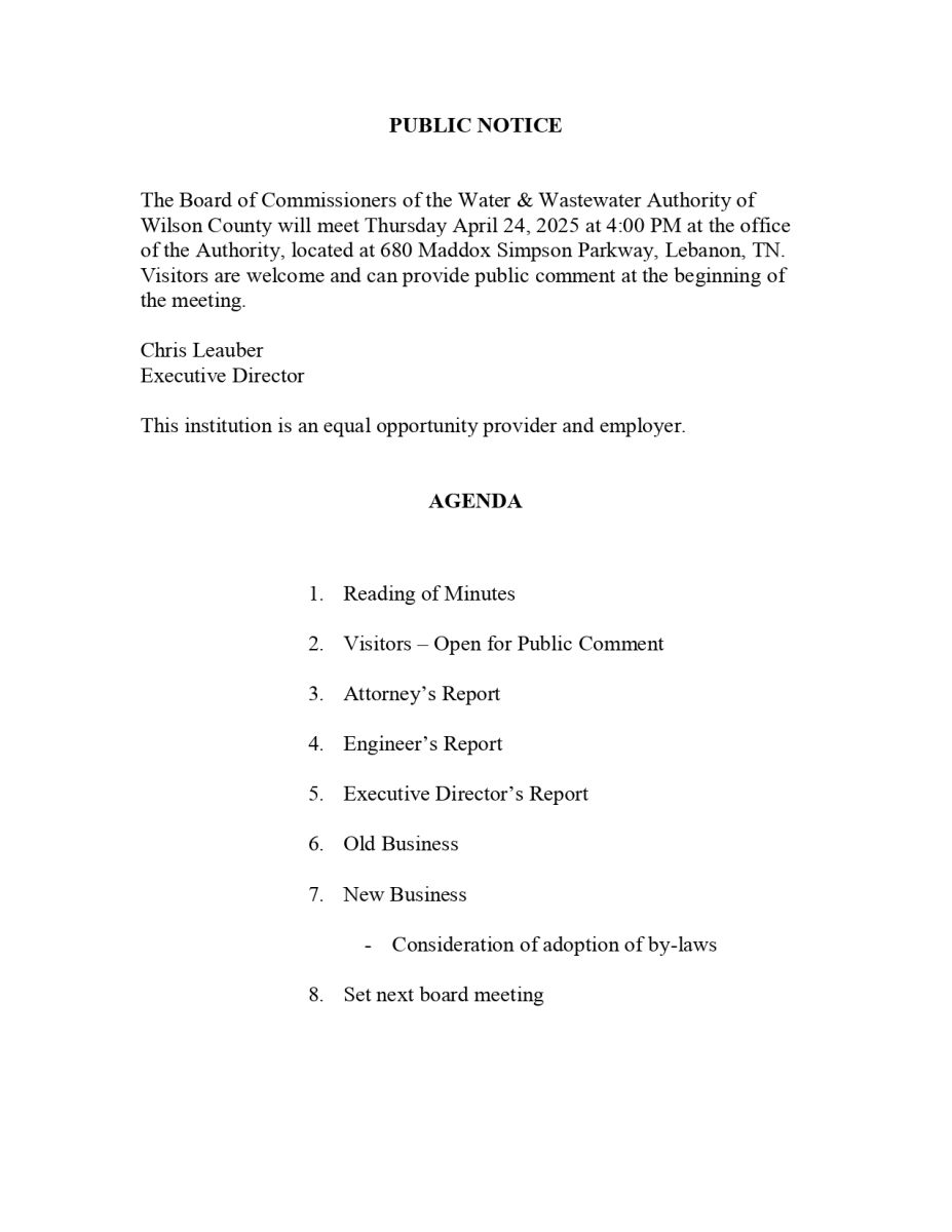 Board Meeting 042425